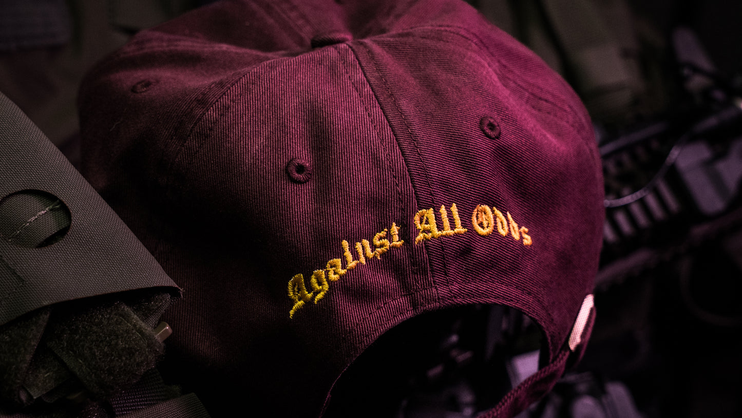 TASK FORCE RAID HAT - AIRBORNE RED/GOLD