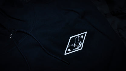 TEAM HOODIE - MIDNIGHT BLUE - WHITE