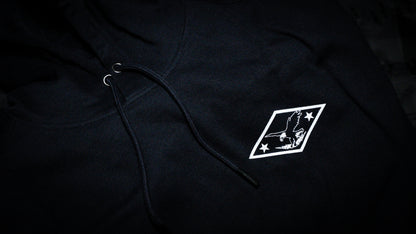 TEAM HOODIE - MIDNIGHT BLUE - WHITE