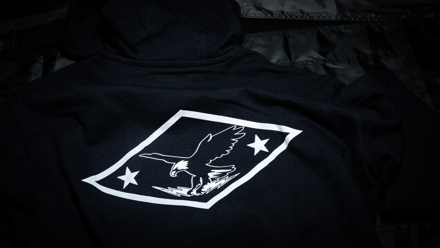 TEAM HOODIE - MIDNIGHT BLUE - WHITE