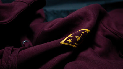 TEAM HOODIE - AIRBORNE RED - GOLD