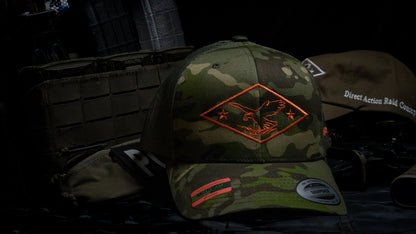 MK-III GUN-TRUCK HAT - MULTICAM TROPIC - MCLAREN ORANGE