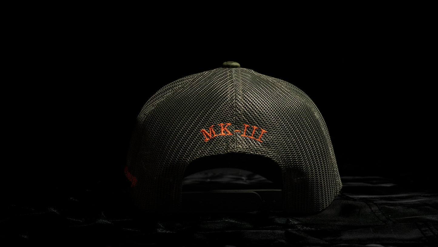 MK-III GUN-TRUCK HAT - MULTICAM TROPIC - MCLAREN ORANGE