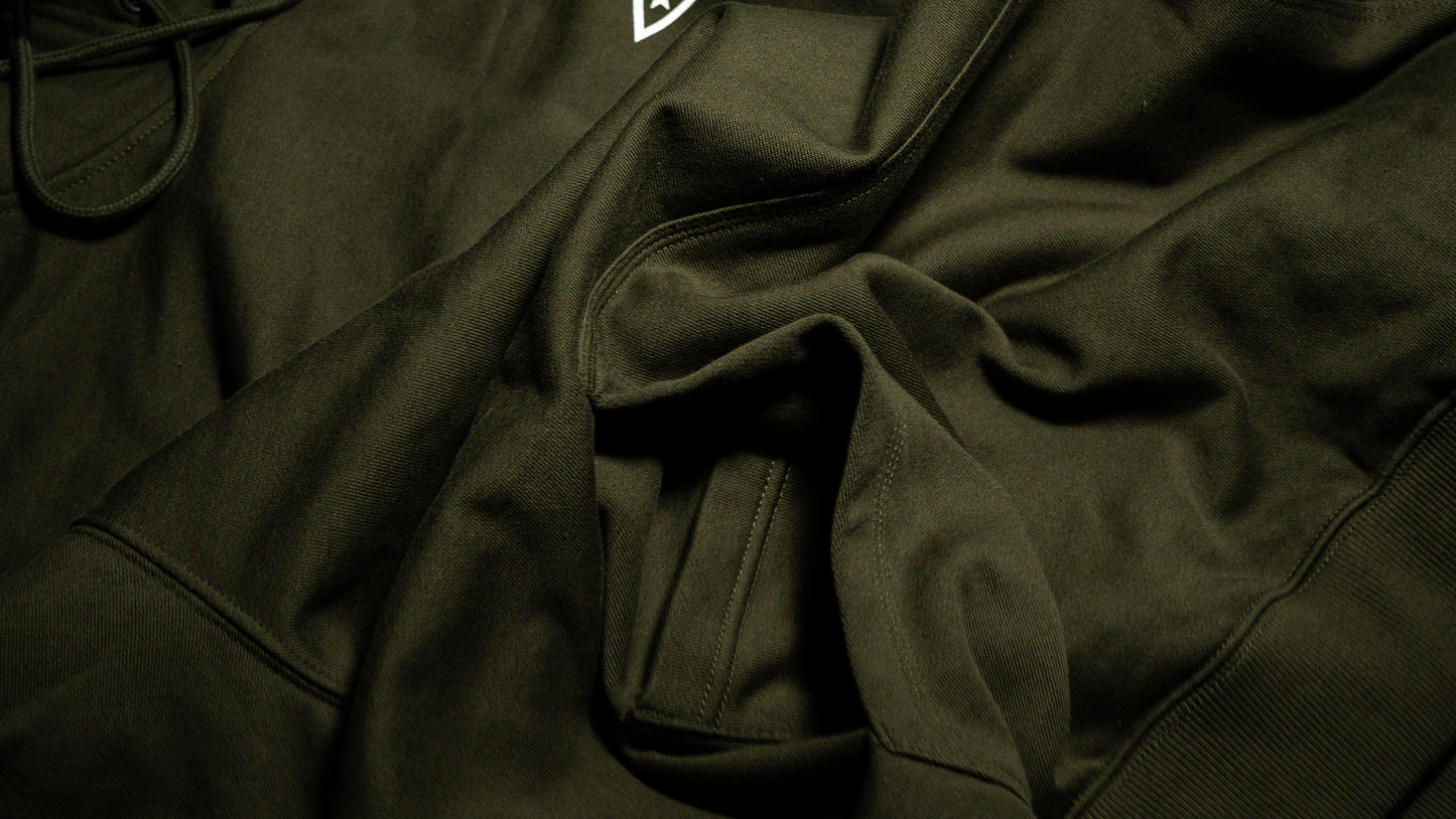 TEAM HOODIE - RAID GREEN - FULL COLOR
