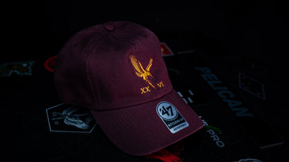 NOBLE TEAM RAID HAT - AIRBORNE RED/GOLD