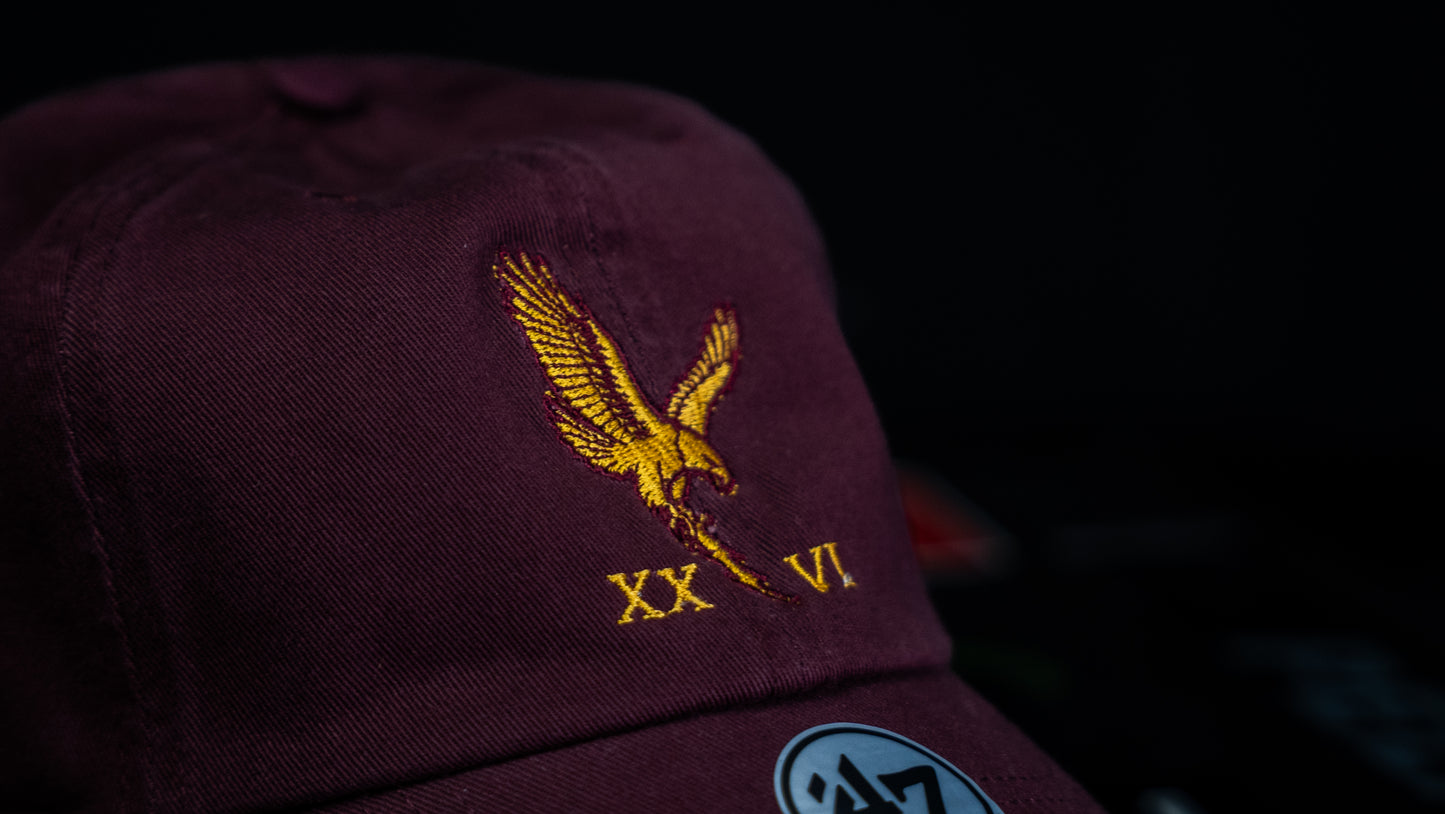 NOBLE TEAM RAID HAT - AIRBORNE RED/GOLD
