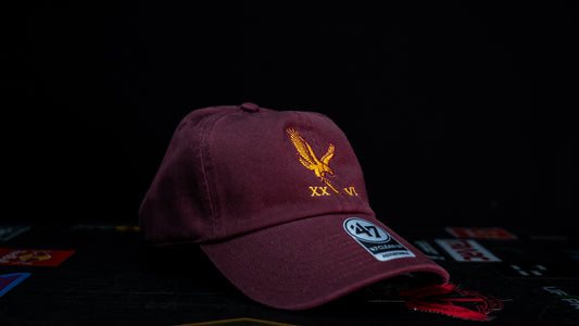 NOBLE TEAM RAID HAT - AIRBORNE RED/GOLD