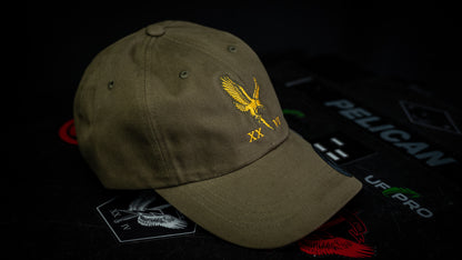 NOBLE TEAM RAID HAT - RAID GREEN/GOLD