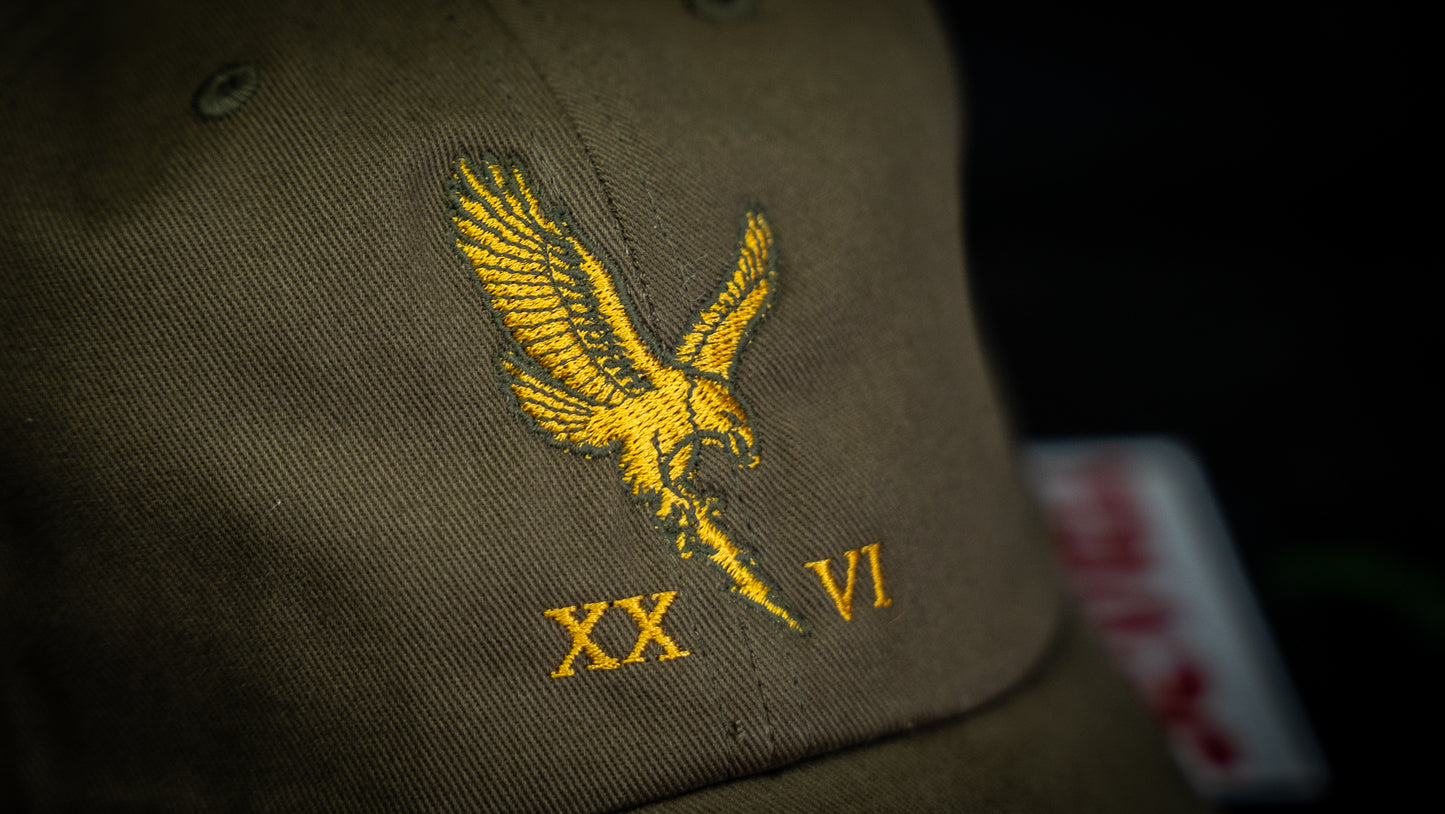 NOBLE TEAM RAID HAT - RAID GREEN/GOLD