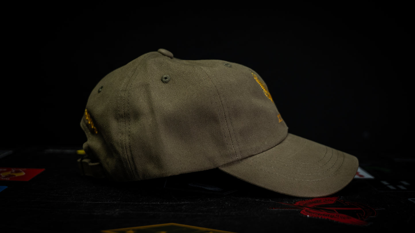 NOBLE TEAM RAID HAT - RAID GREEN/GOLD