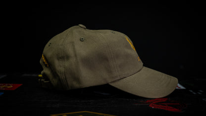 NOBLE TEAM RAID HAT - RAID GREEN/GOLD