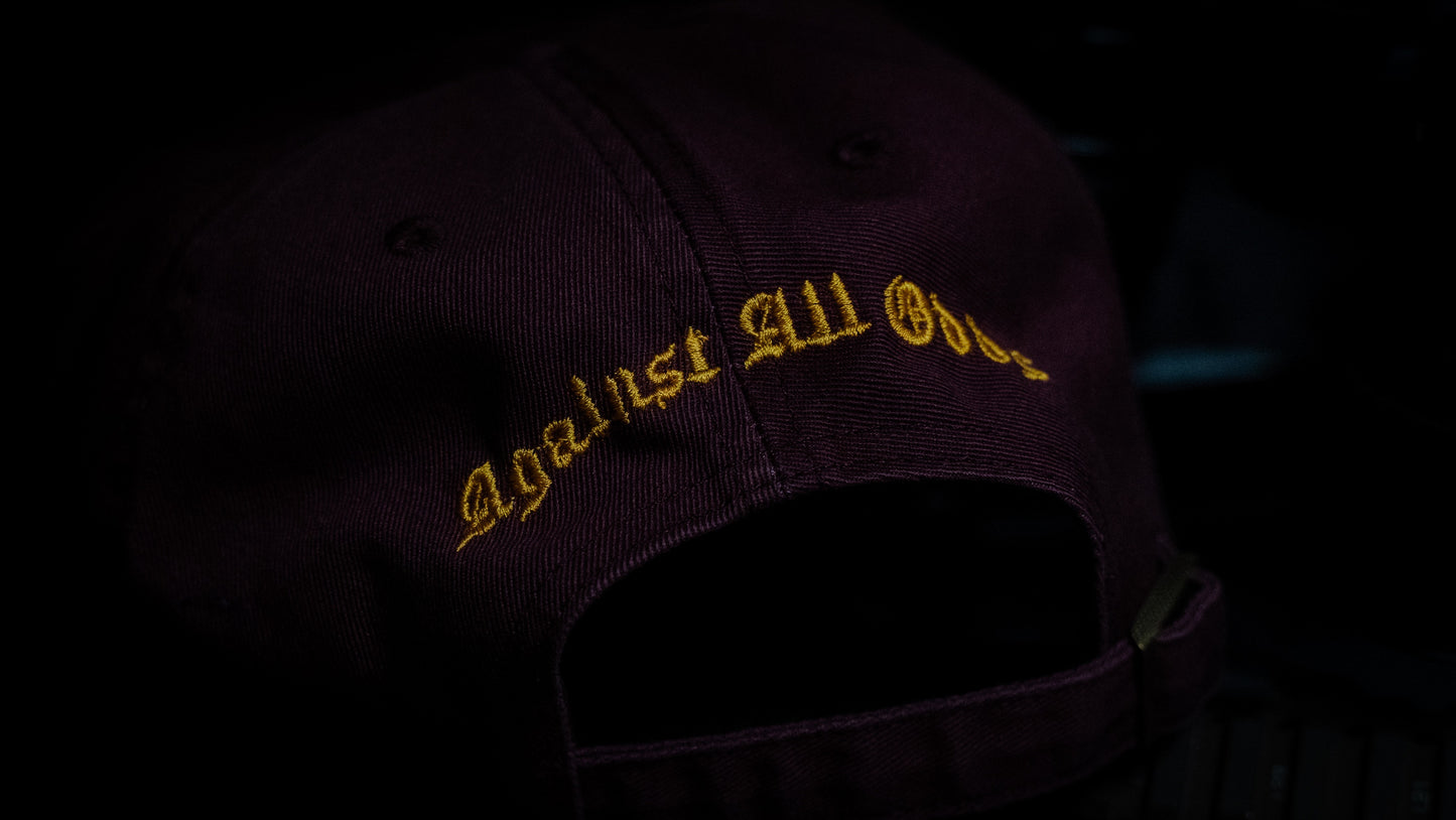 NOBLE TEAM RAID HAT - AIRBORNE RED / GOLD