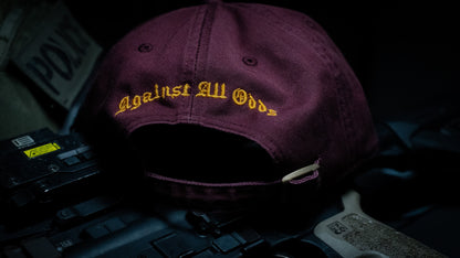 NOBLE TEAM RAID HAT - AIRBORNE RED / GOLD