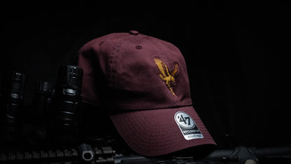 NOBLE TEAM RAID HAT - AIRBORNE RED / GOLD