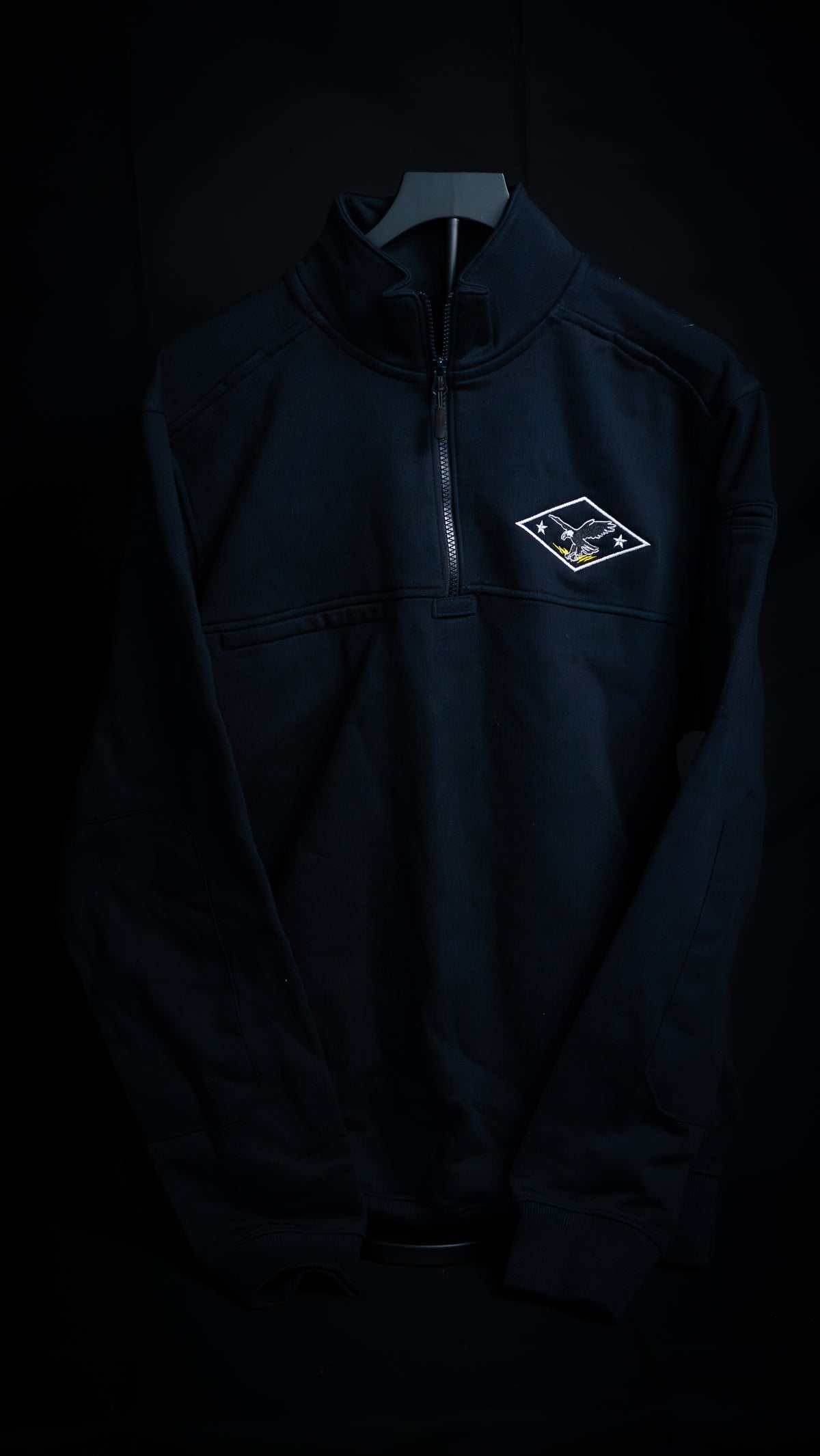 TEAM QUARTER-ZIP PREMIUM (PATROL BLUE)