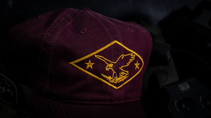 RAID HAT - AIRBORNE RED/GOLD