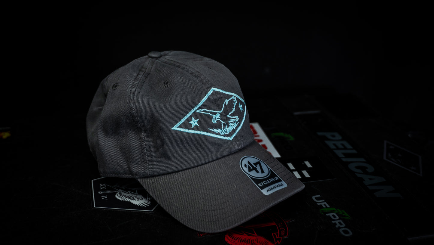 RAID HAT - GHOST GREY 1/PETRONAS BLUE