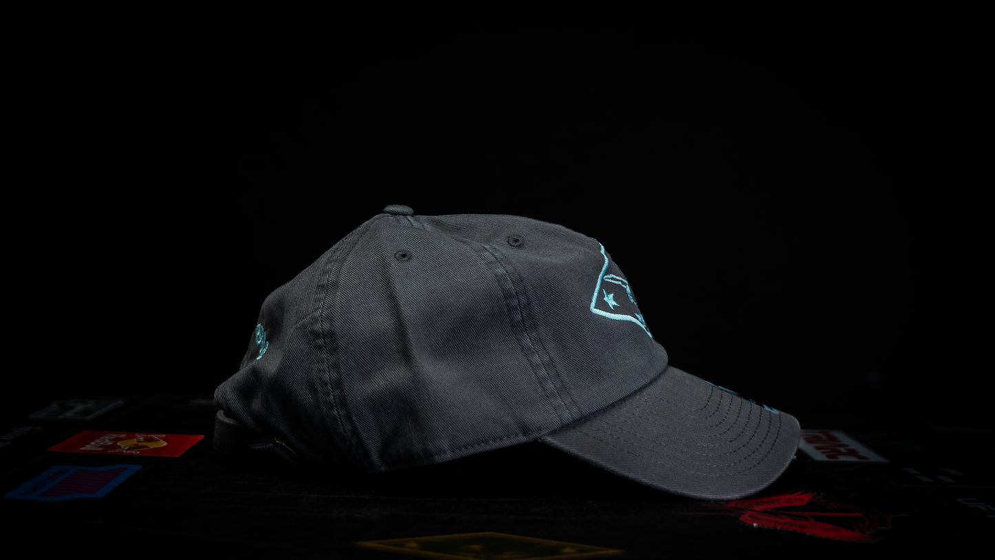 RAID HAT - GHOST GREY 1/PETRONAS BLUE