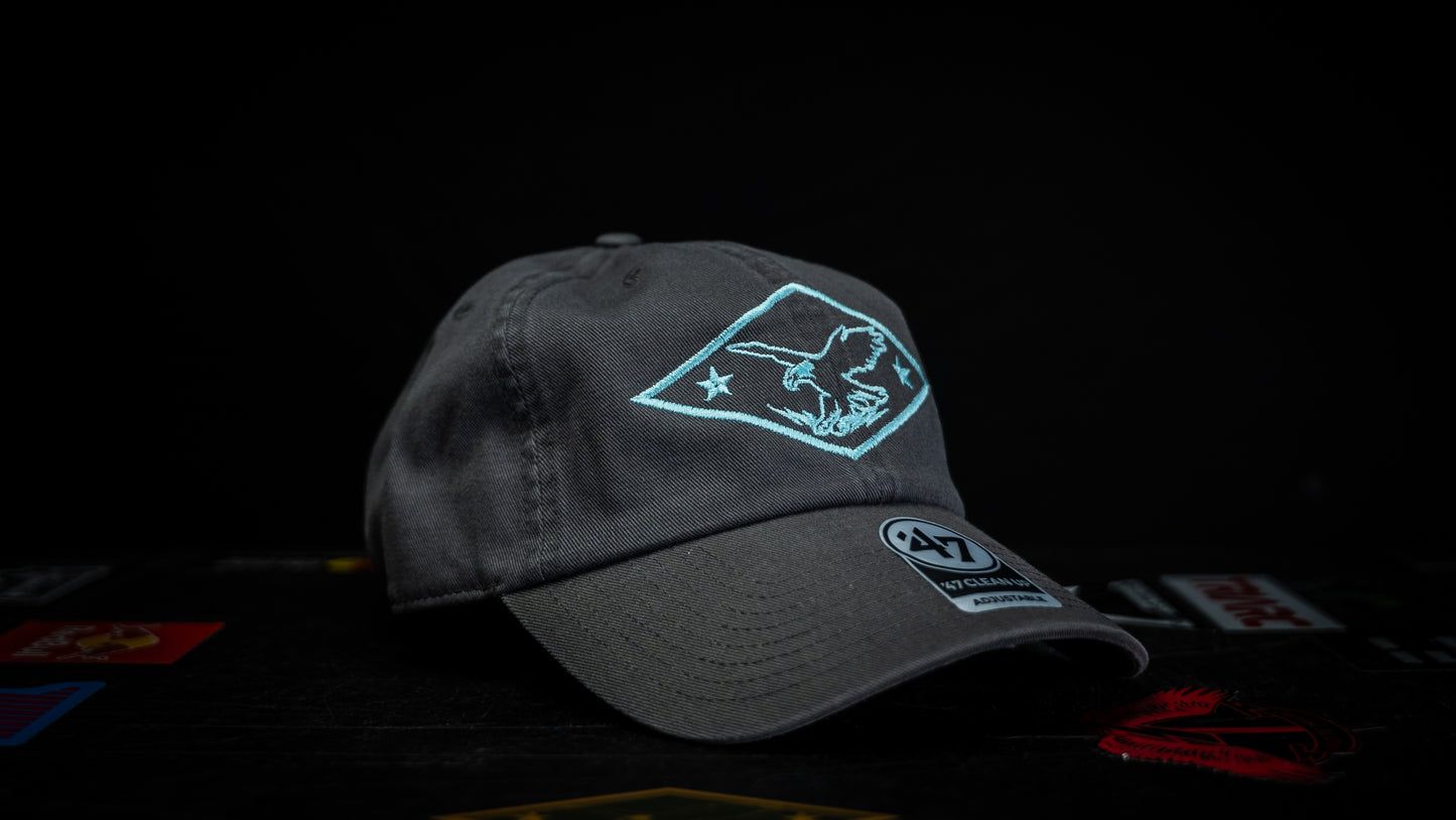 RAID HAT - GHOST GREY 1/PETRONAS BLUE