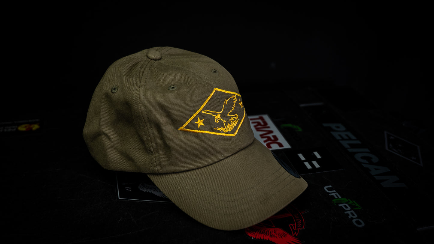 RAID HAT - RAID GREEN/GOLD