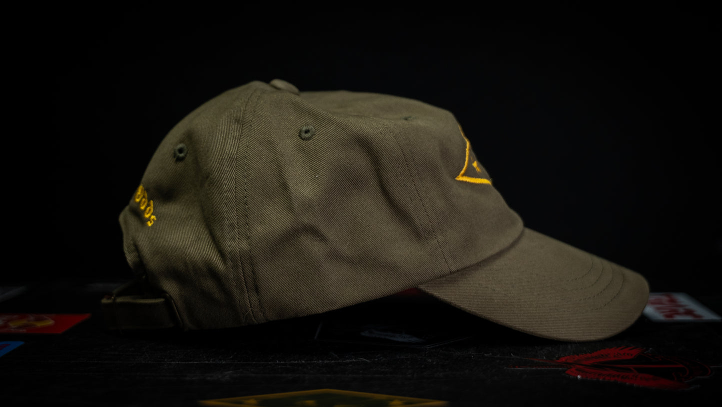 RAID HAT - RAID GREEN/GOLD
