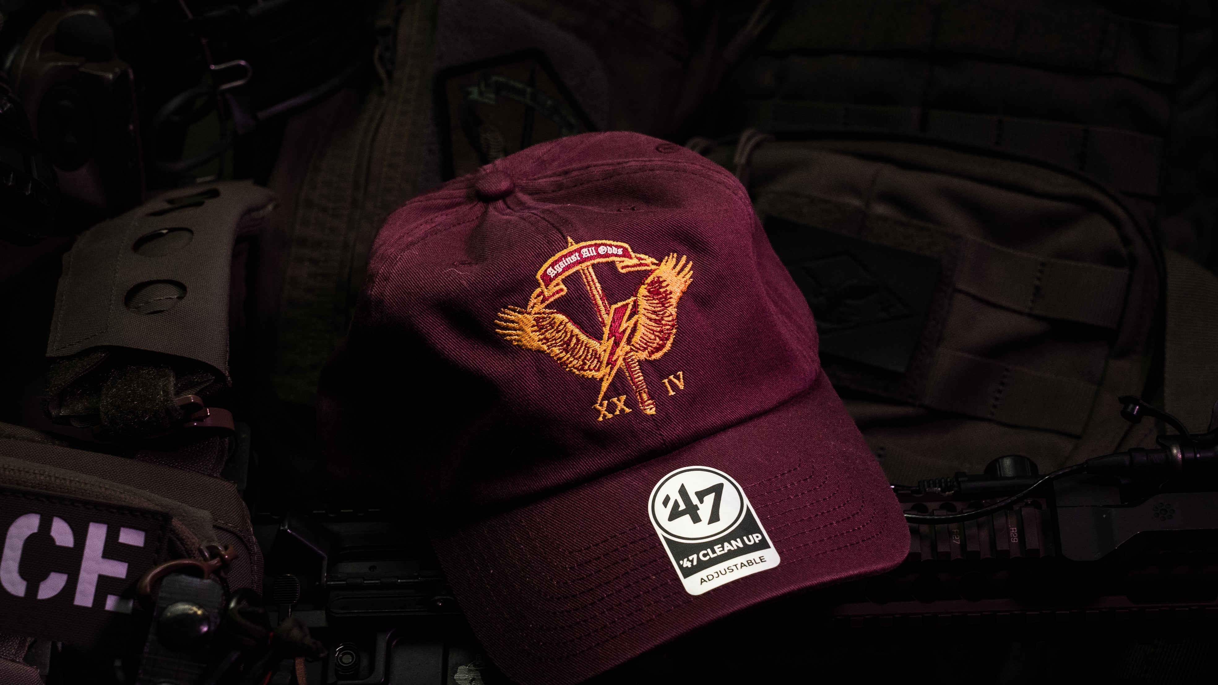 TASK FORCE RAID HAT - AIRBORNE RED/GOLD – Direct Action Raid Co. Store