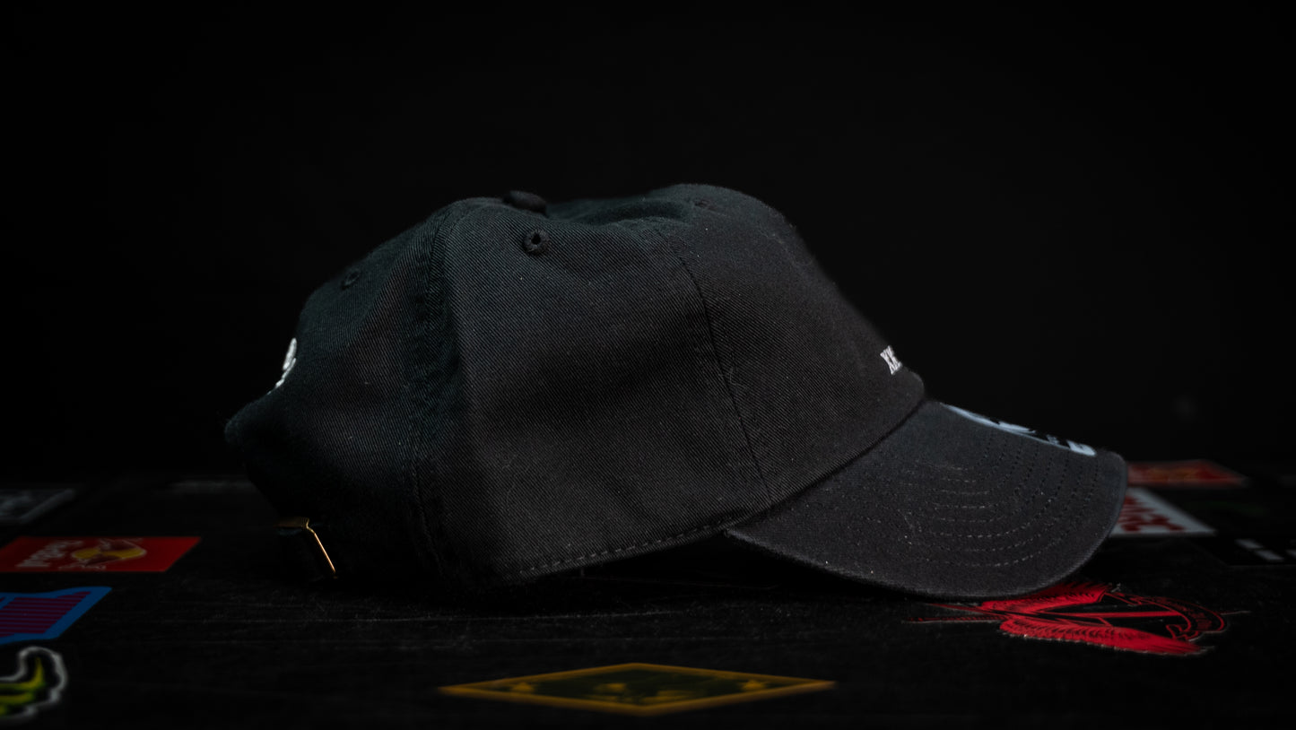 NOBLE TEAM RAID HAT - BLACK/WHITE