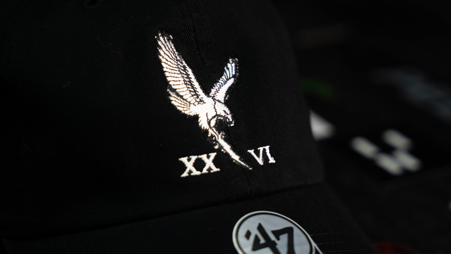 NOBLE TEAM RAID HAT - BLACK/WHITE