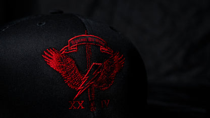 TASK FORCE TRUCK HAT - DELTA RED