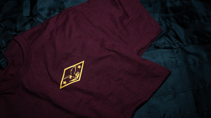 TEAM SHIRT - AIRBORNE RED - GOLD