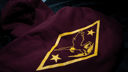 TEAM SHIRT - AIRBORNE RED - GOLD